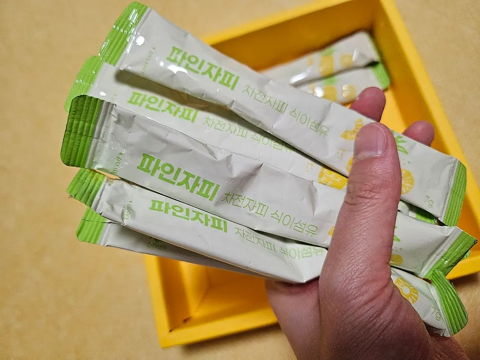 The psyllium husk drink after it thickened over time