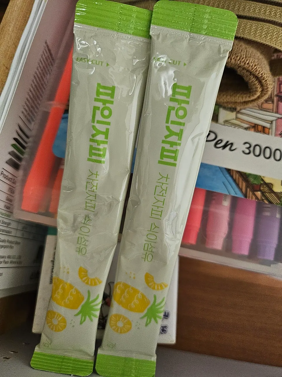 Final shot of the Health House Pinejapi stick product