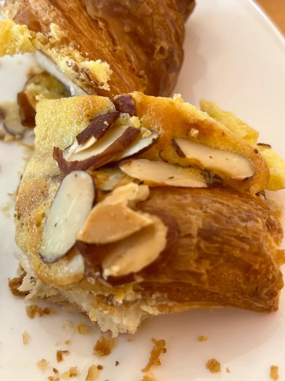 Almond croissant
