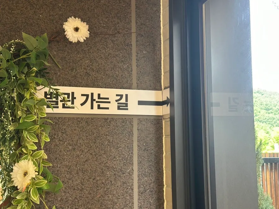 새로 확장된 피노카페 별관 좌석