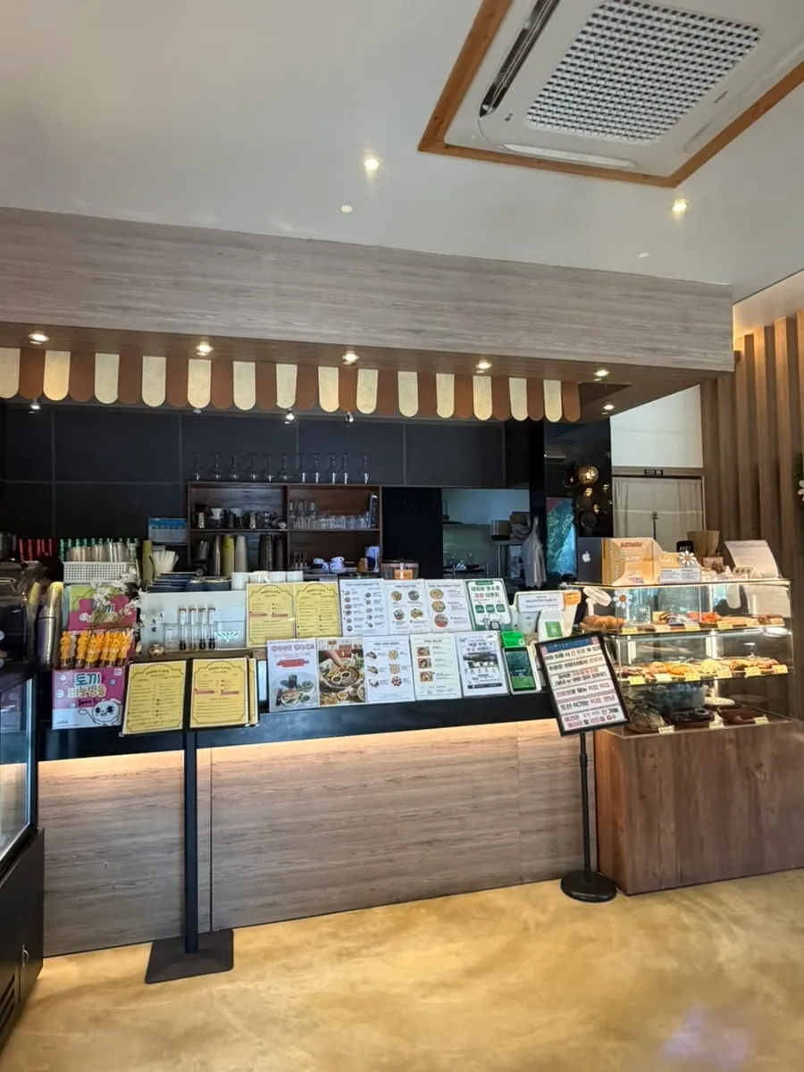 Exterior of Pino Cafe's main building