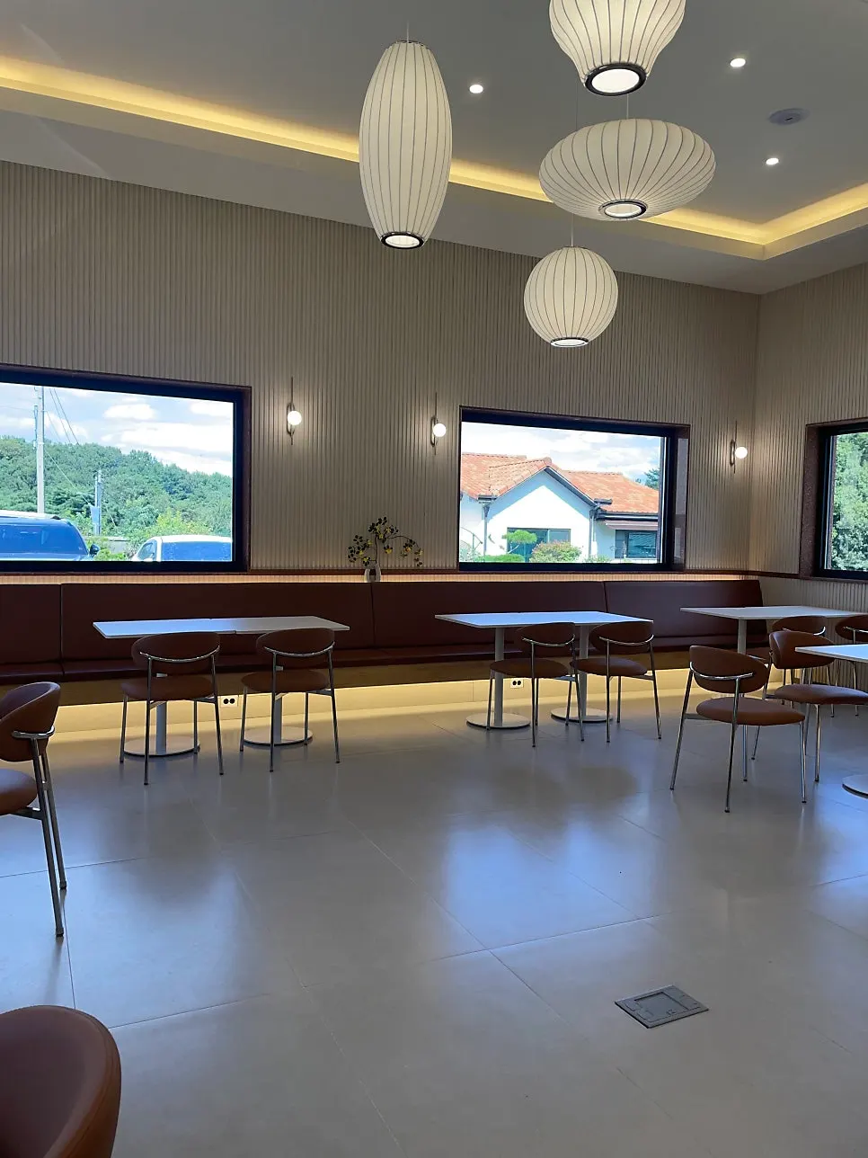 Indoor seating area at Pino Cafe