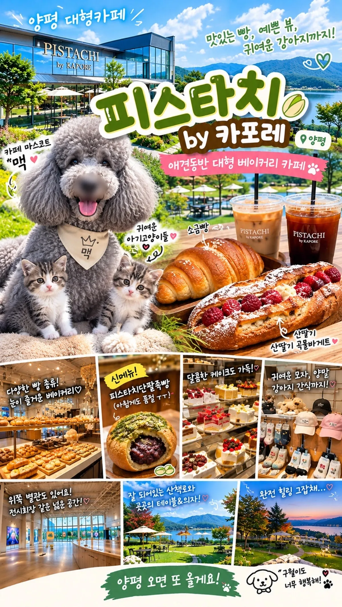 Cover photo from the visit to Pistache by Capore in Yangpyeong