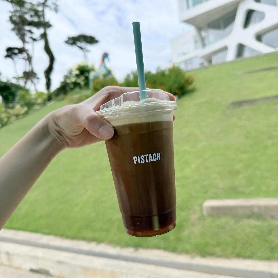 Yangpyeong coffee topped with chewy foam