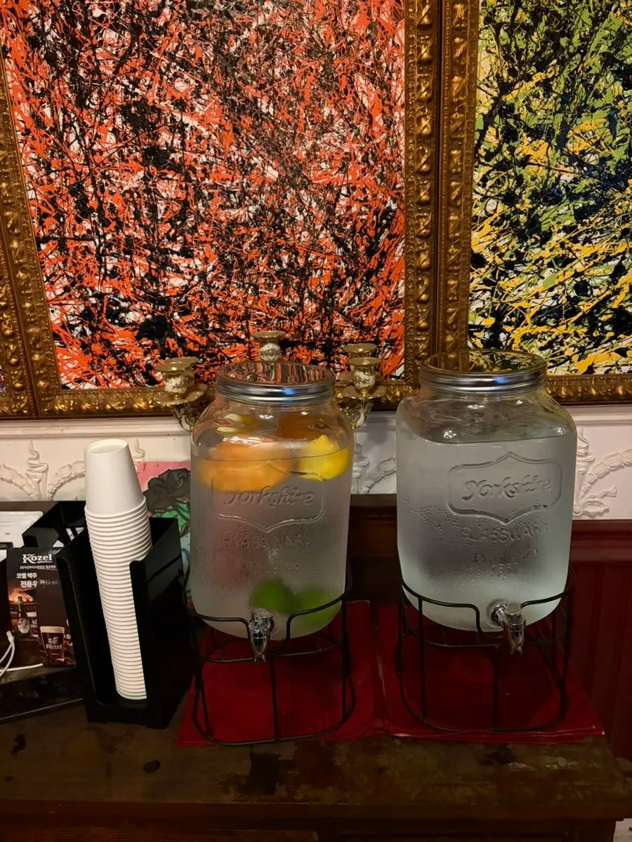 Ordered cola placed on the table