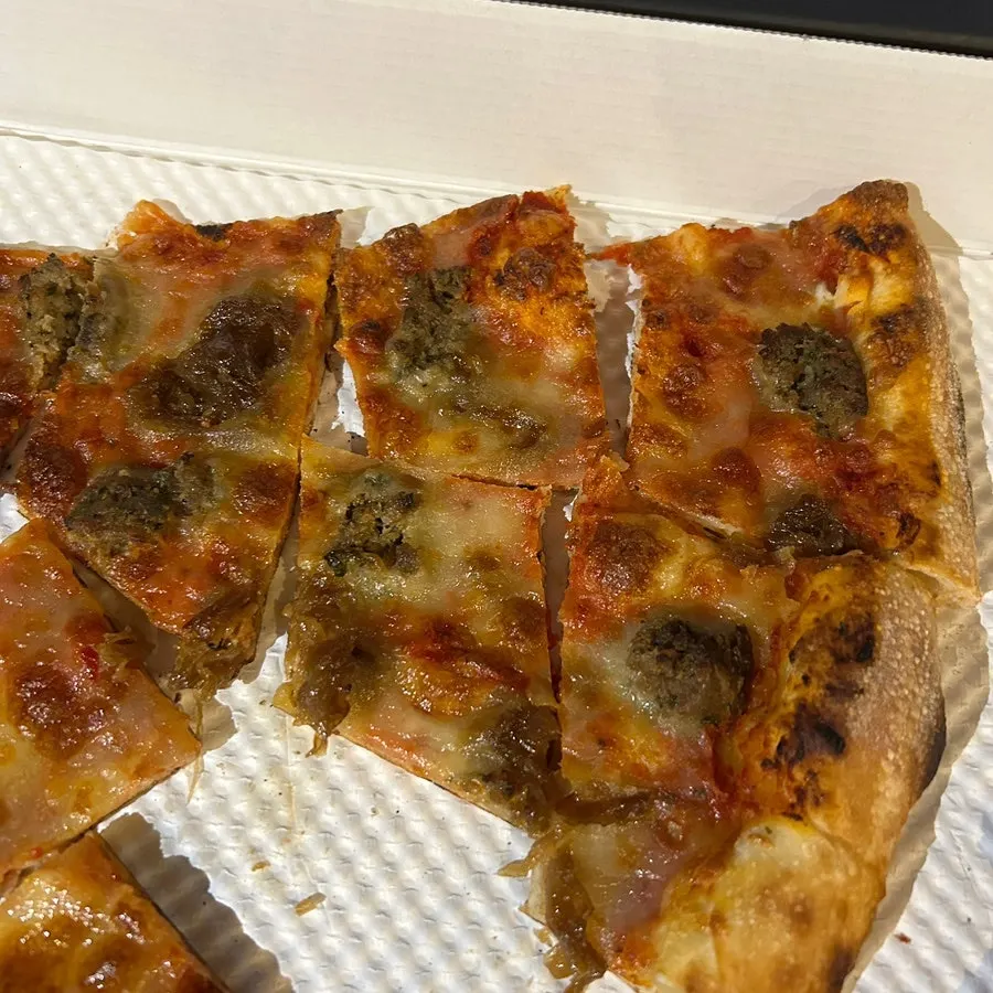 Mushroom slice loaded with button mushrooms