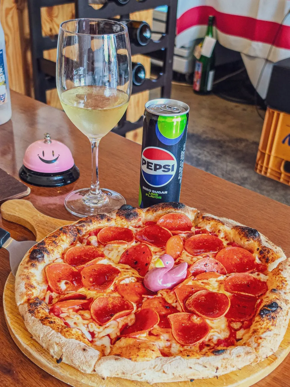Exterior of Pizza257 Incheon National University Station Branch