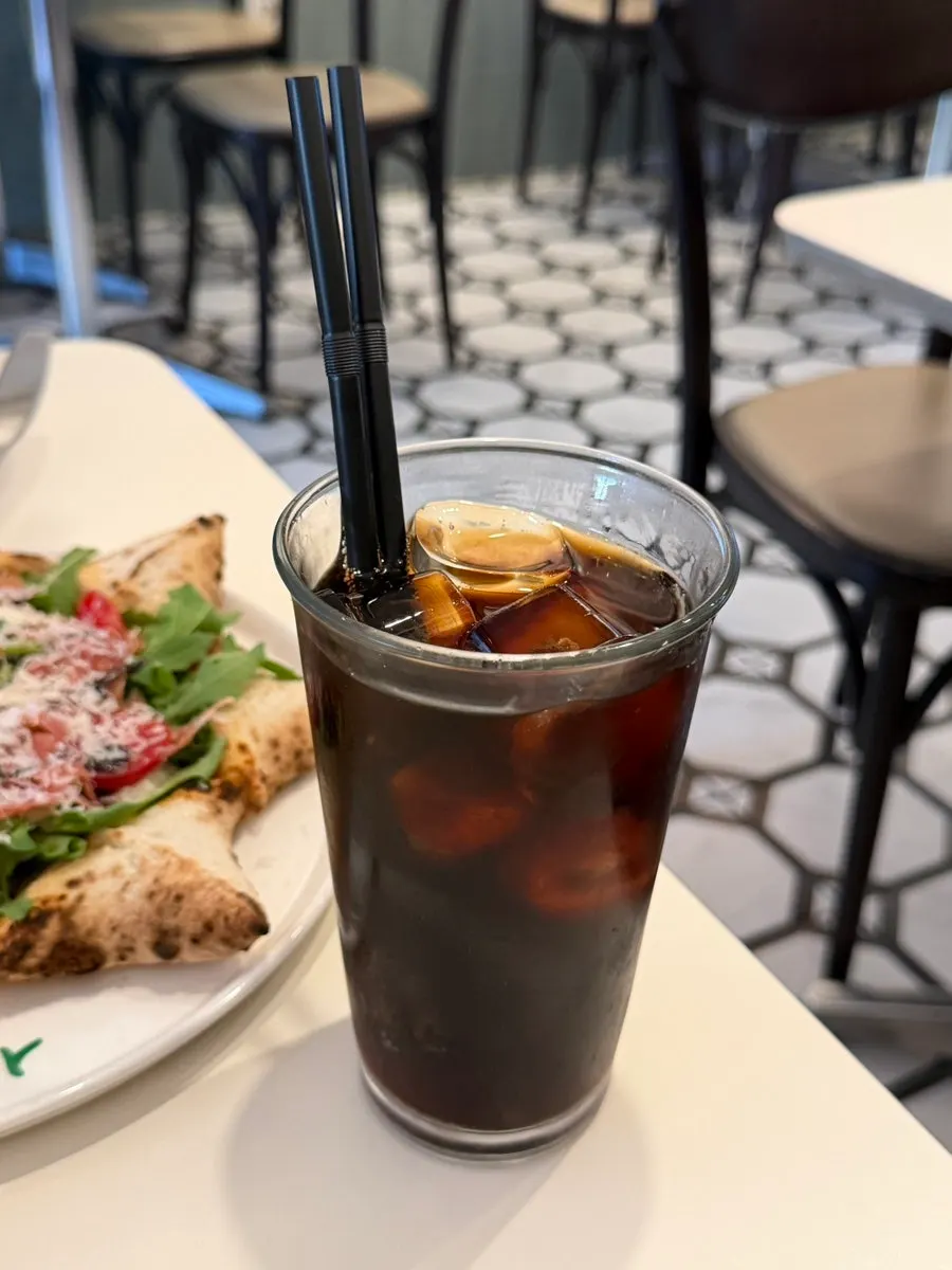 Coke Zero to finish off the meal
