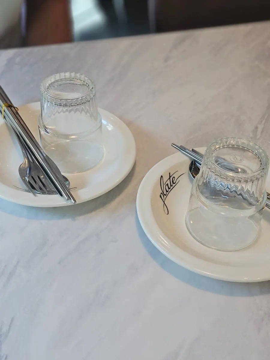 플레이트 둔산점 메뉴판