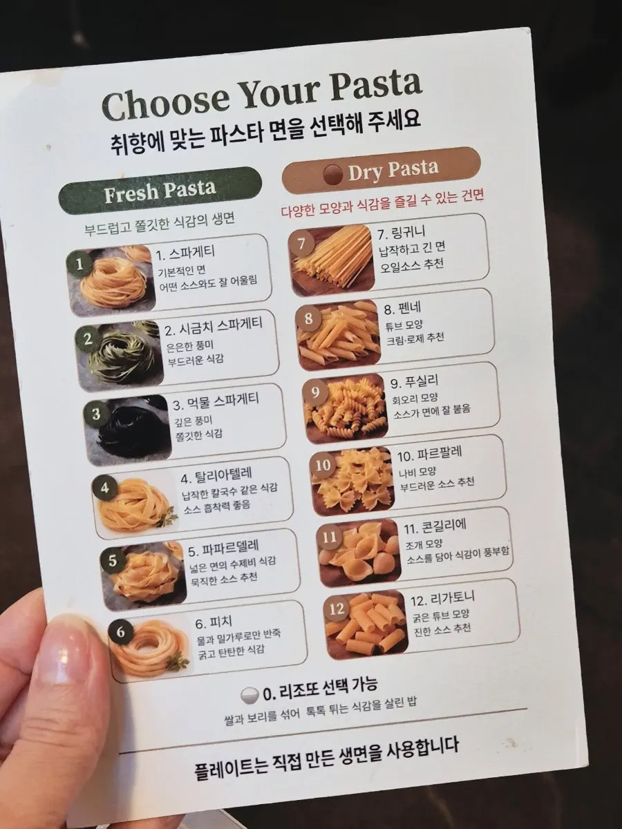 Menu Plate Dunsan Branch dengan set pasta dan set steak