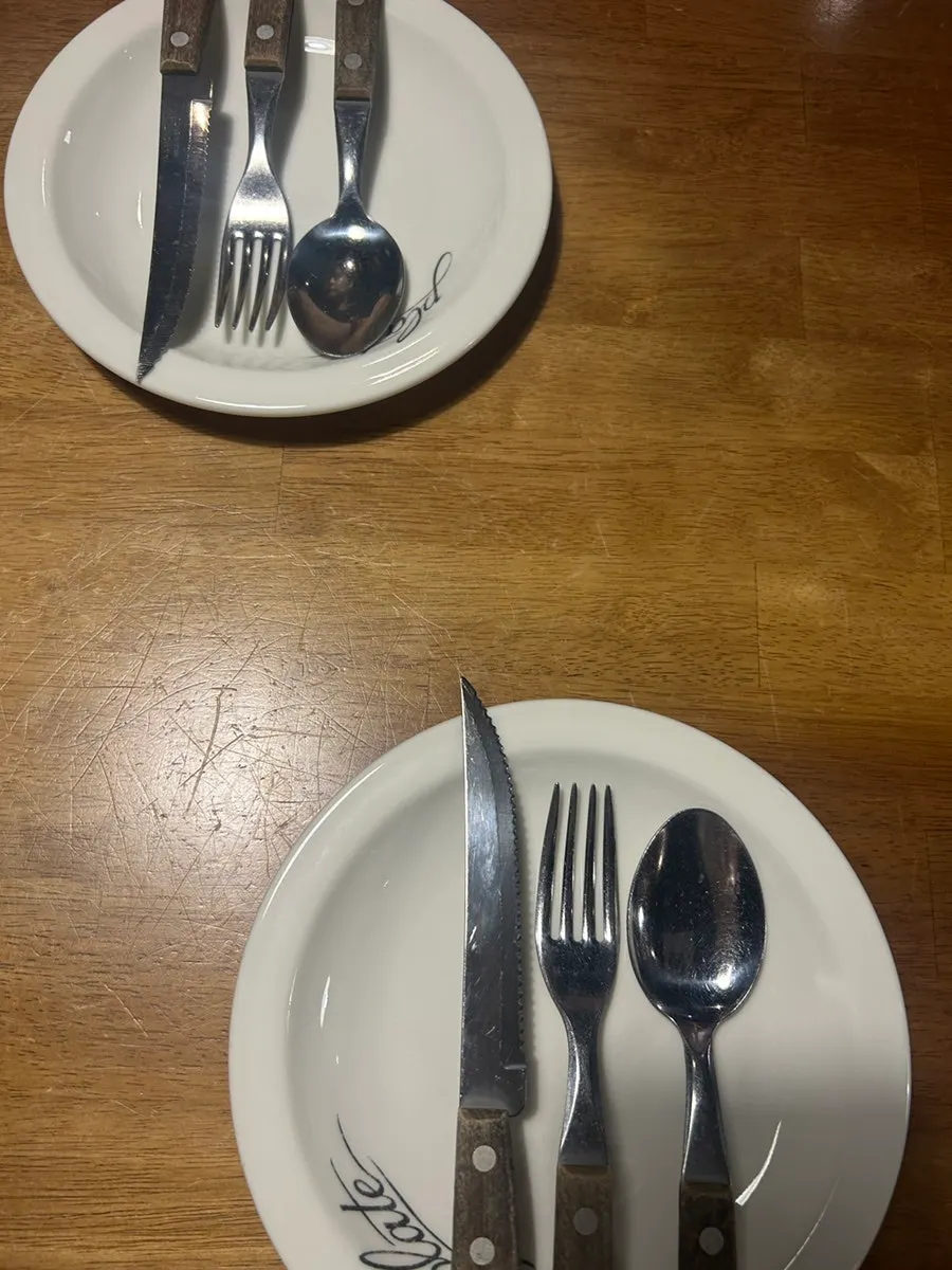 주문한 메뉴가 체크된 메뉴판