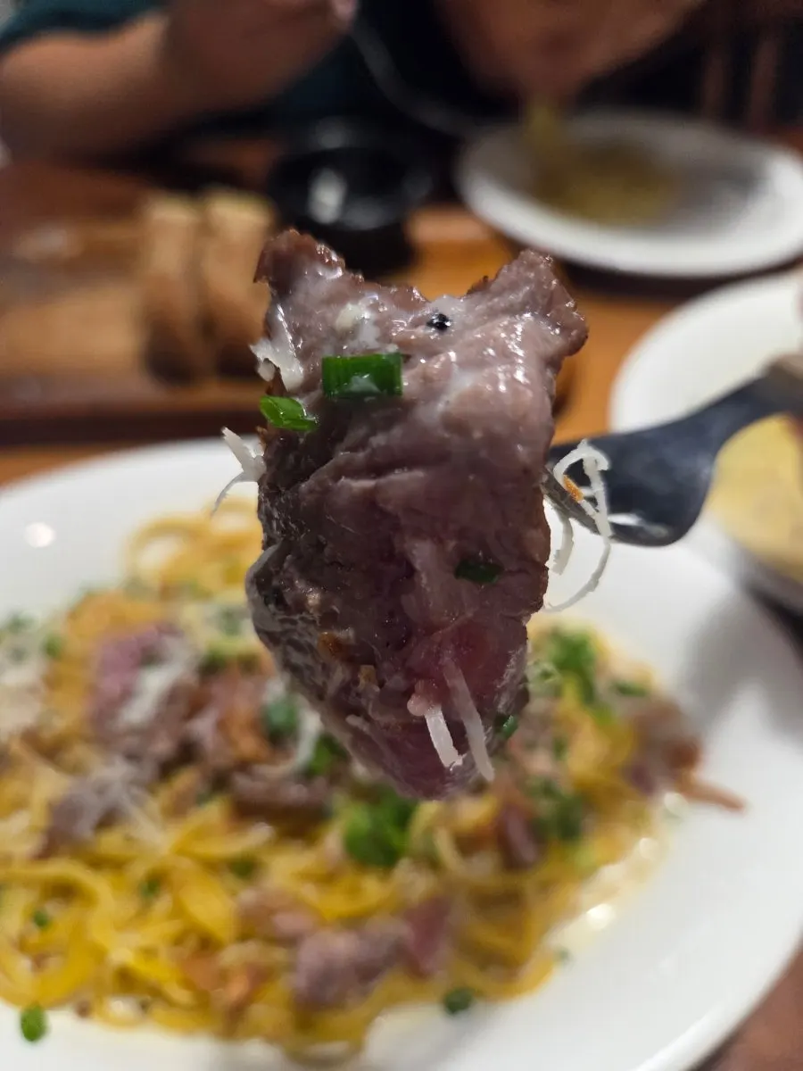 Two pasta plates served together