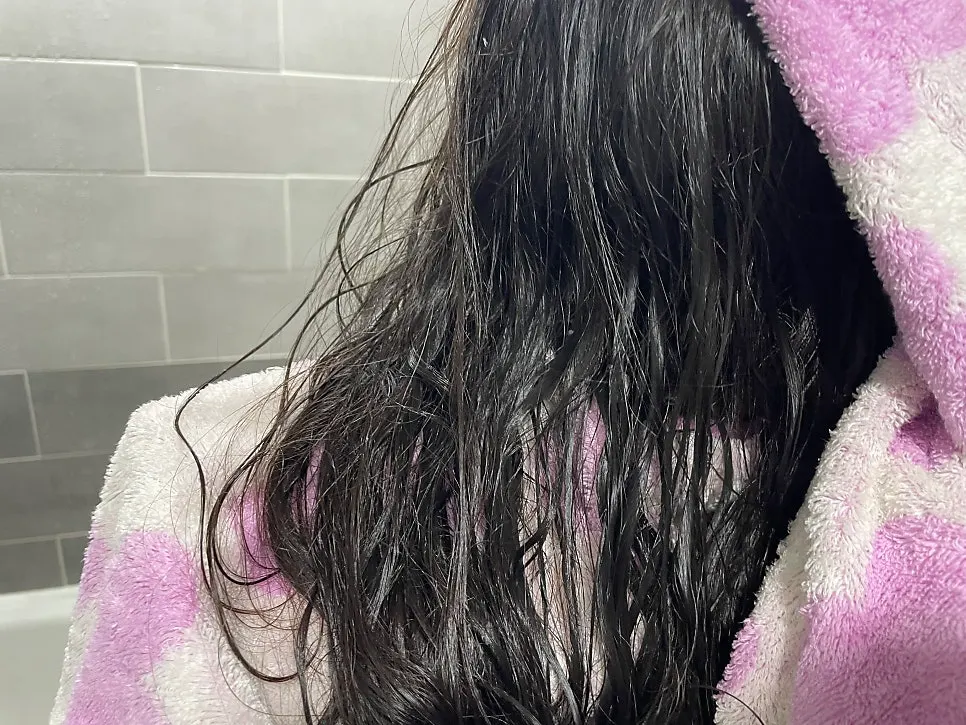 Kids' shampoo foam from one pump