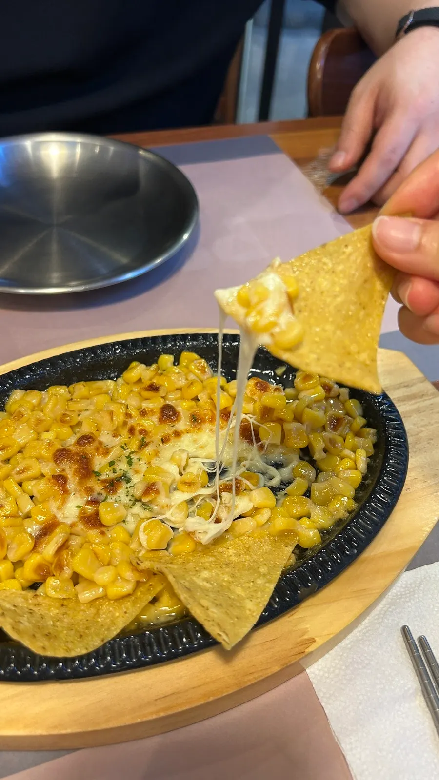 Fries received as a free extra from the review event