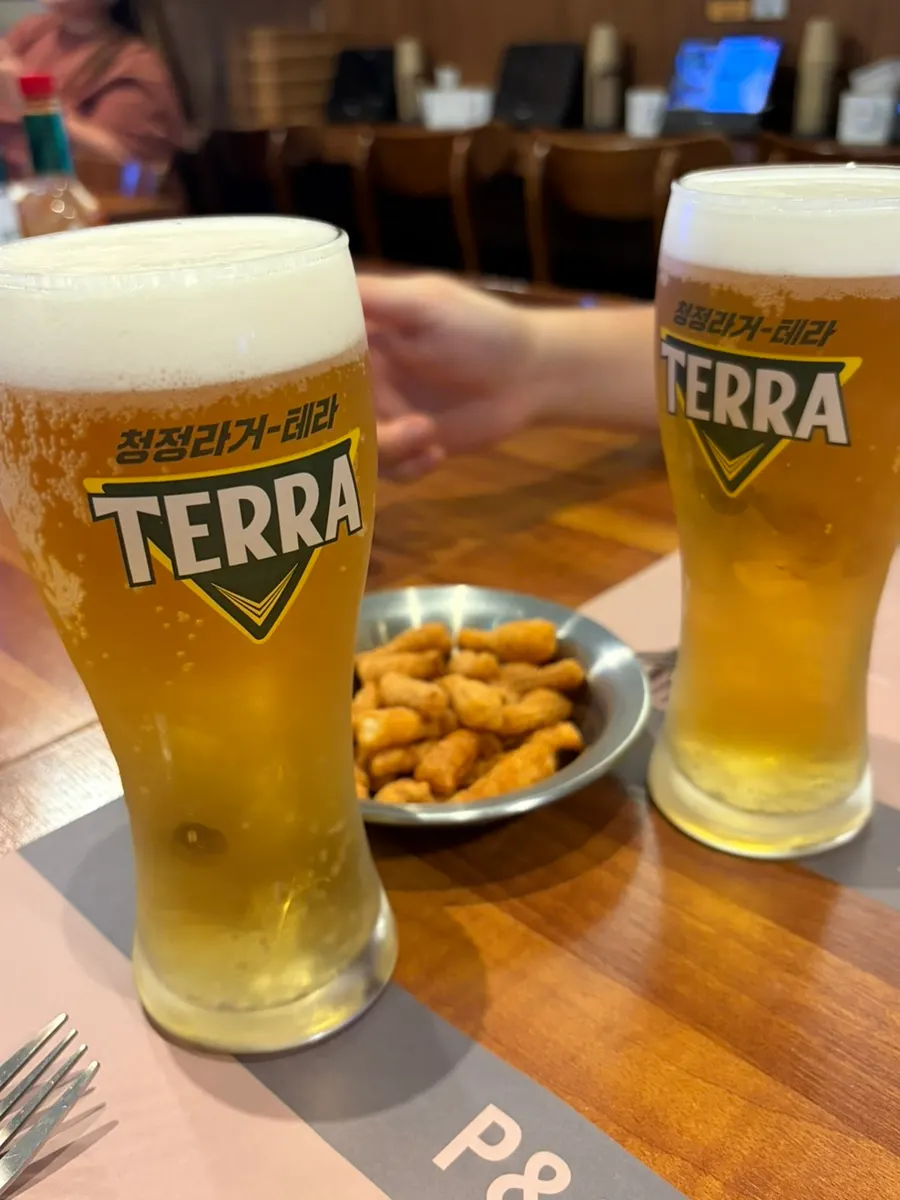 블랑 아사히 테라 생맥주 라인업