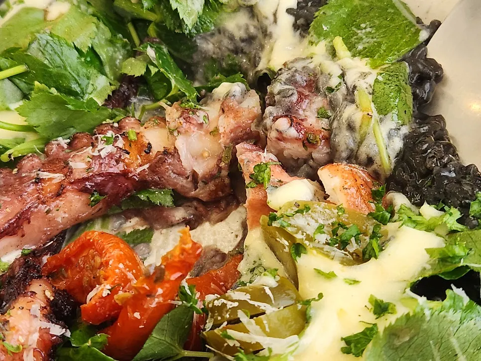 A spoonful of Eoneu Dal's octopus risotto
