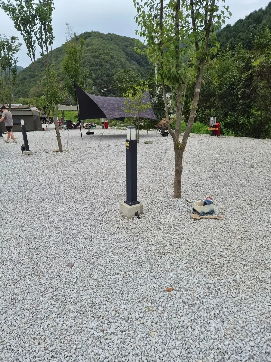 View of the site from near the campground entrance