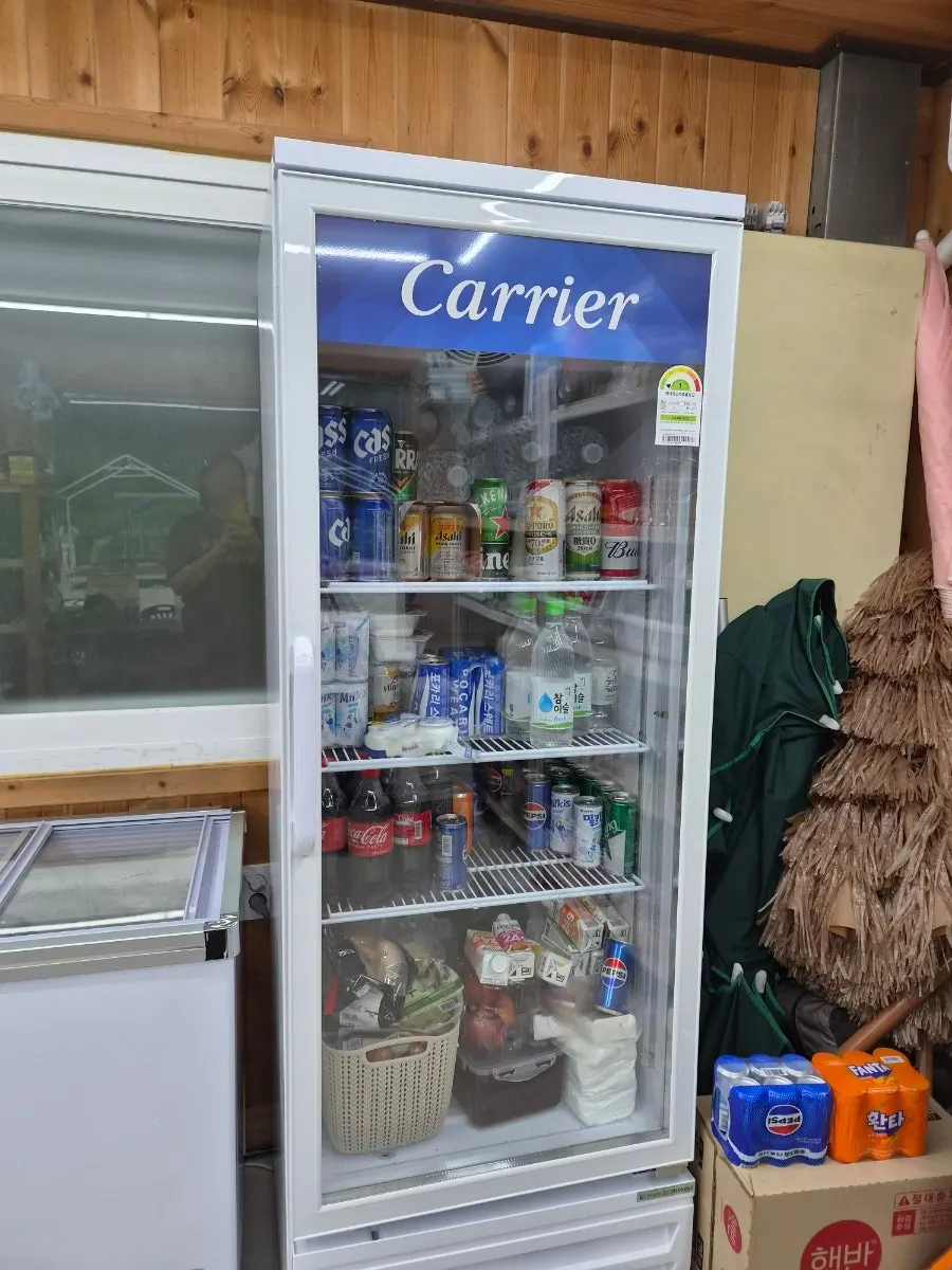 The front of the campground snack shop