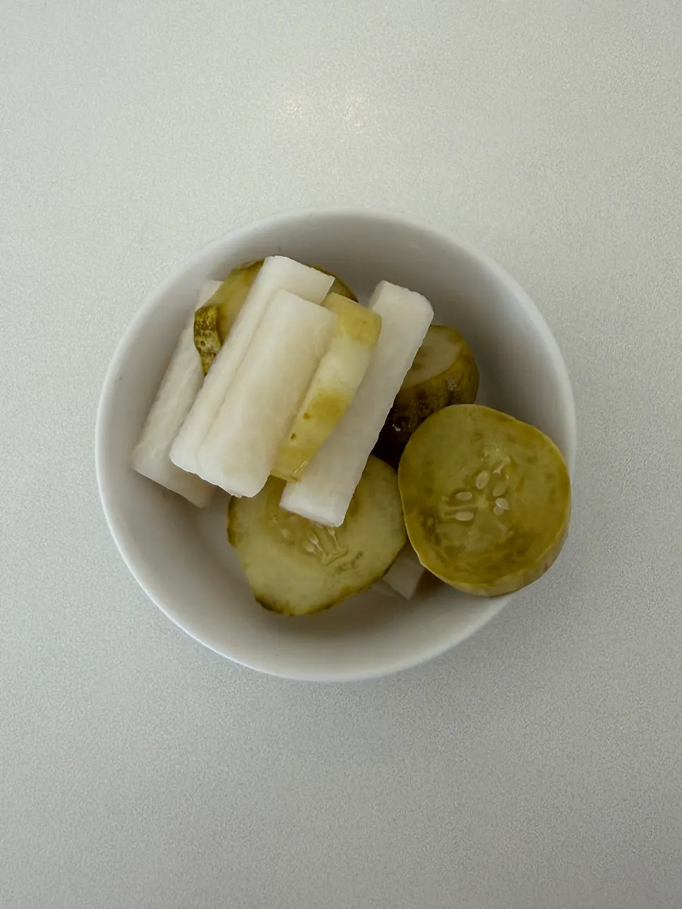 어느달 식전 빵과 음료