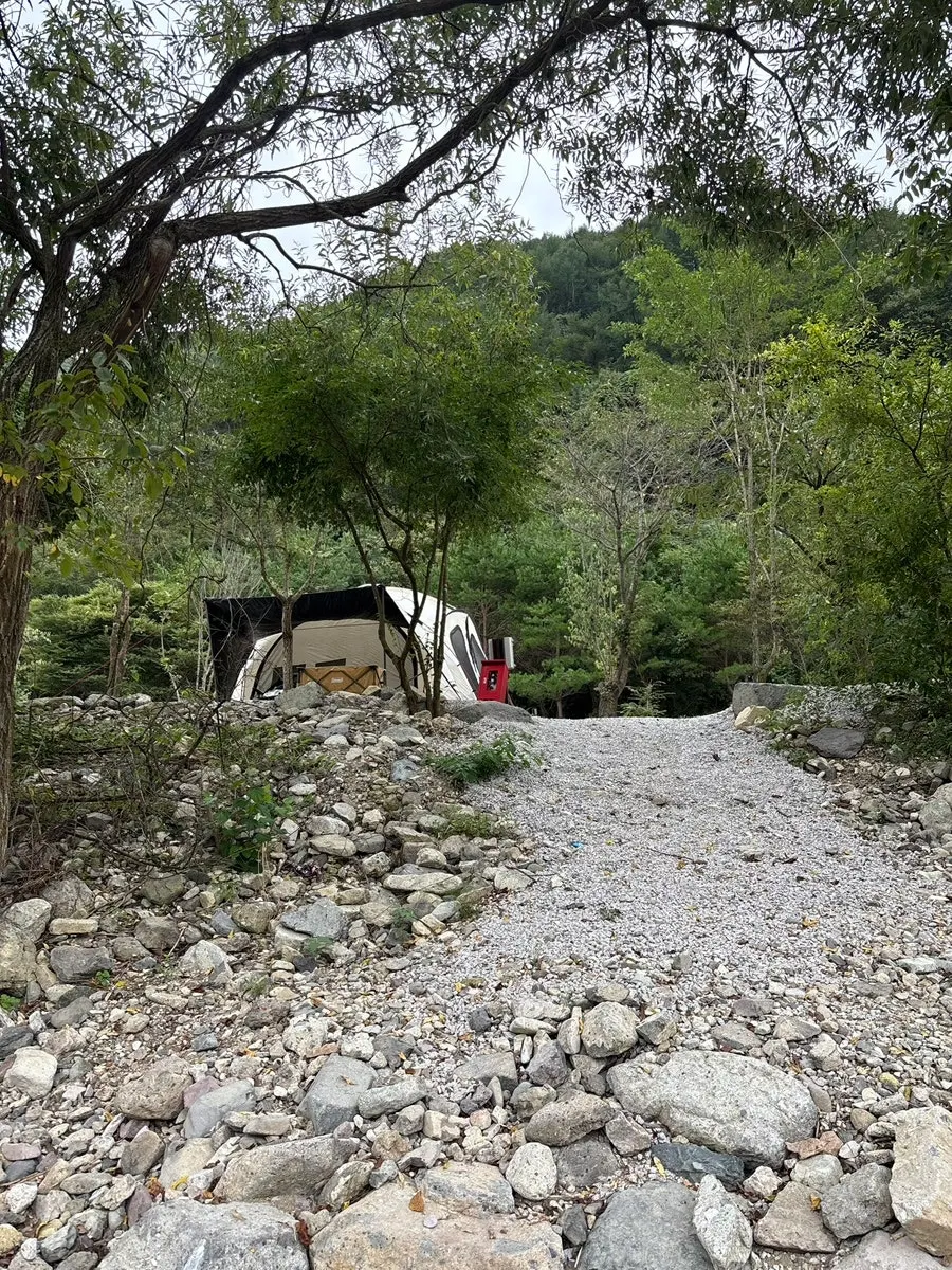 Damteo Valley close to the campground