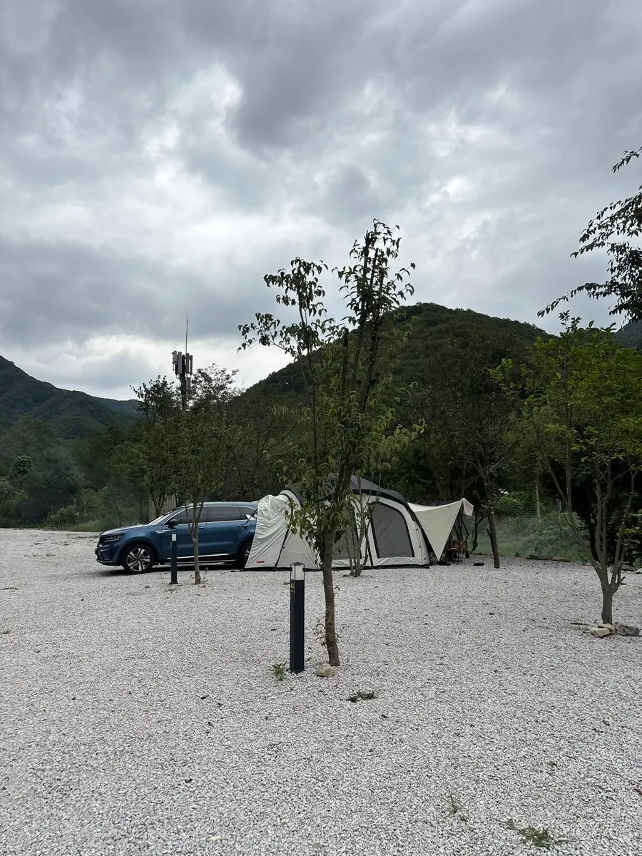 A-1 car-camping site at Byeolbit Camping Site