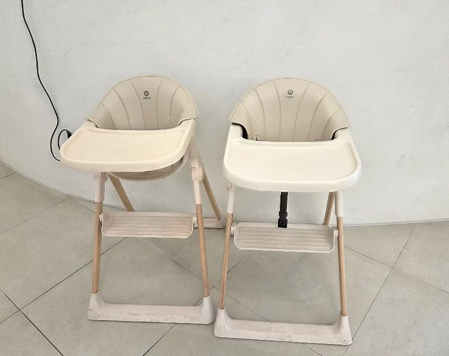Baby chair set at a table in Eoneu Dal