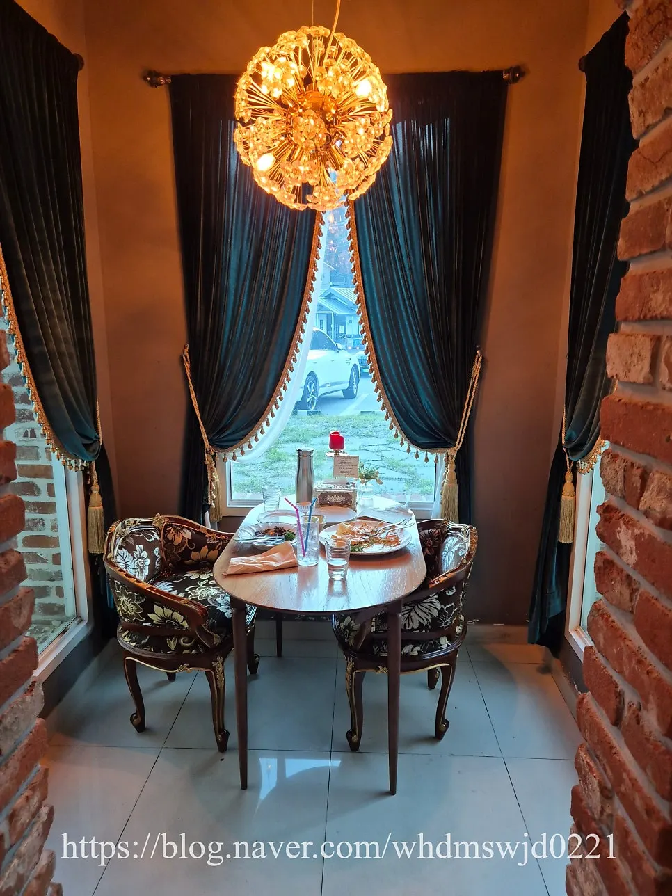 Anniversary dining space at From Italy