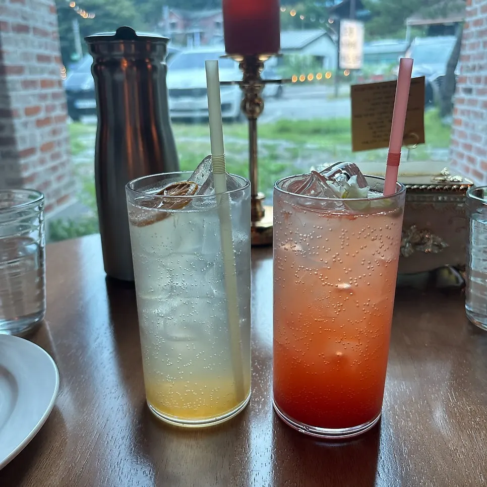 Lemon syrup ade at From Italy