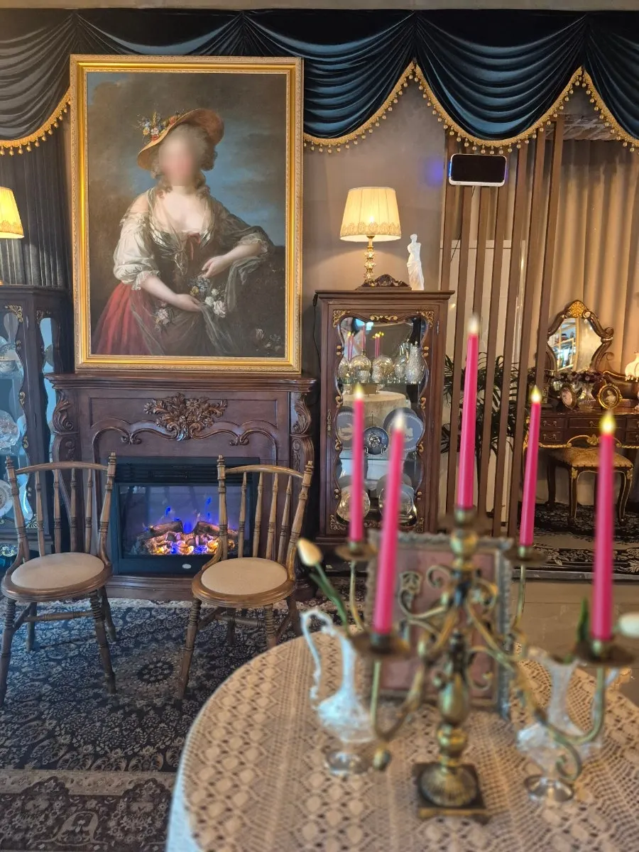 European mansion-style interior decor at From Italy
