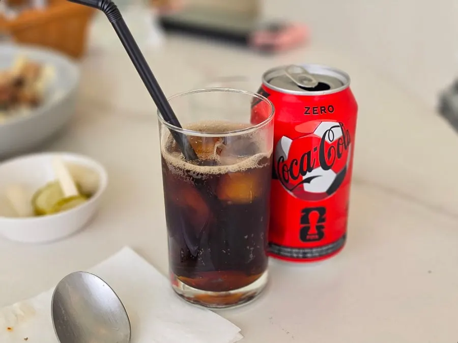 파스타와 함께 마신 콜라