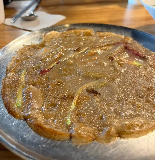 세트 주문 시 나온 서비스 메밀전
