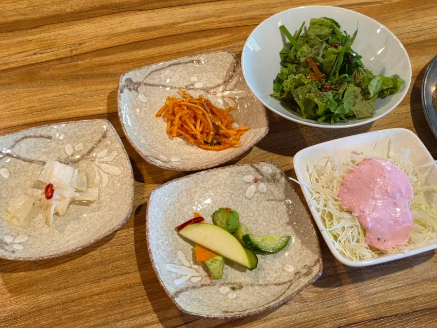 명이몽 기본 반찬 한 상