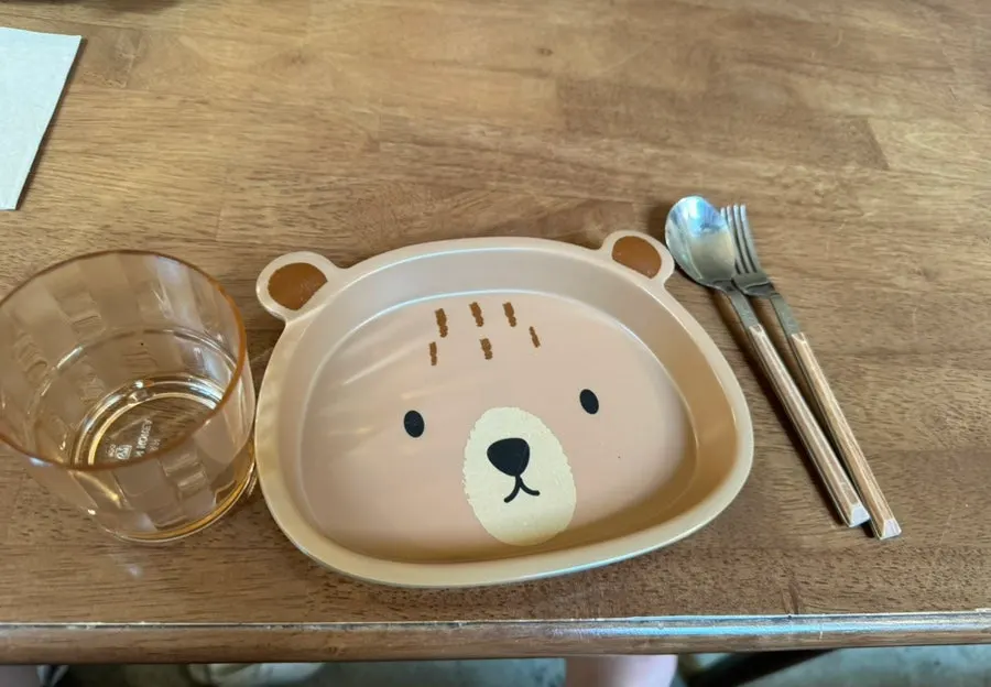 两套熊形宝宝餐具
