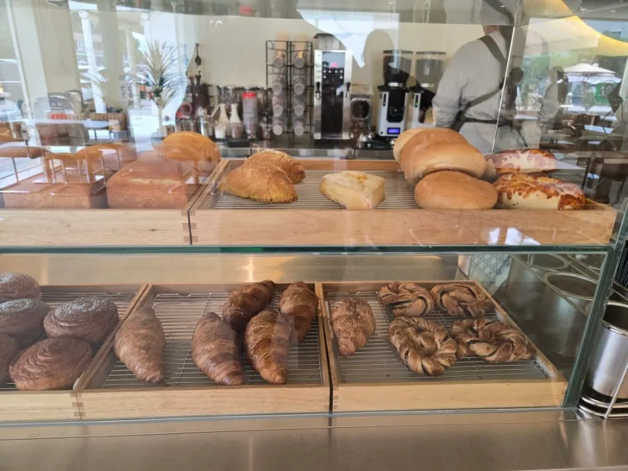 Bakery and cake selection