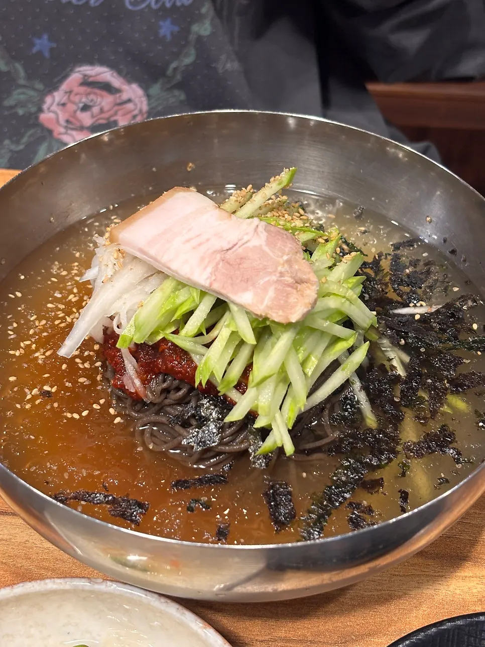 시원한 물막국수 한 그릇