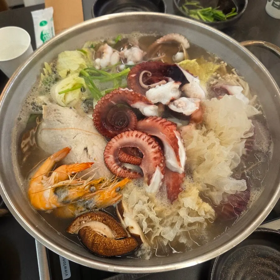 포천 송우리 놀이방 식당 해신탕 가족식사, 해품계