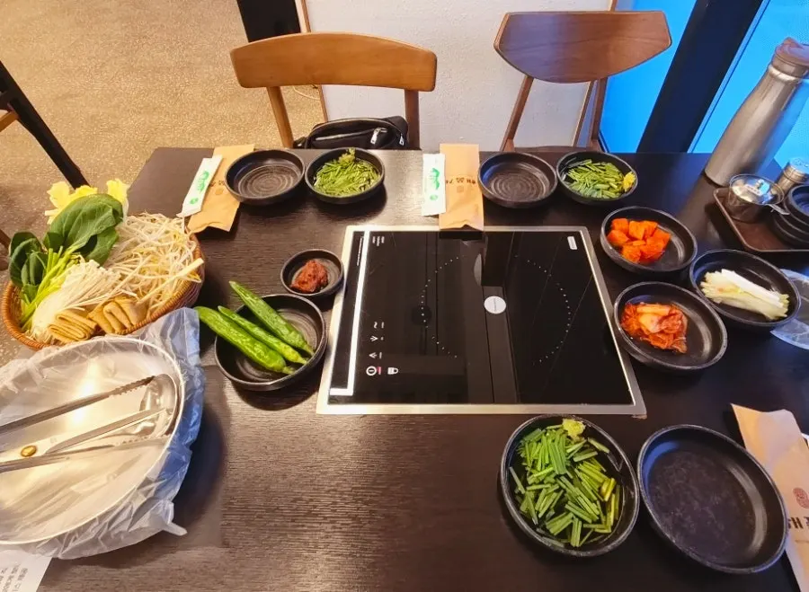 Table ordering screen showing the Haepum Haesintang composition