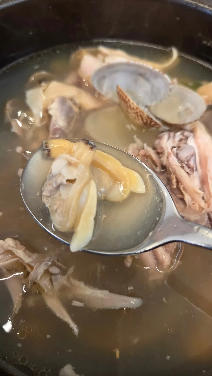 Chicken so tender it falls apart easily