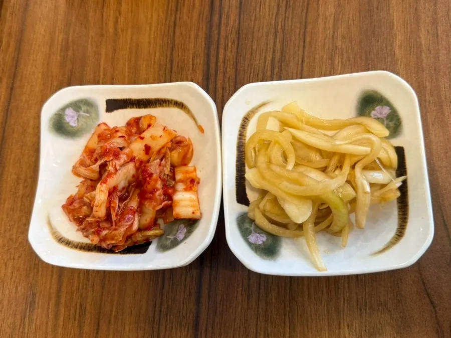Four dishes ordered at Phodam