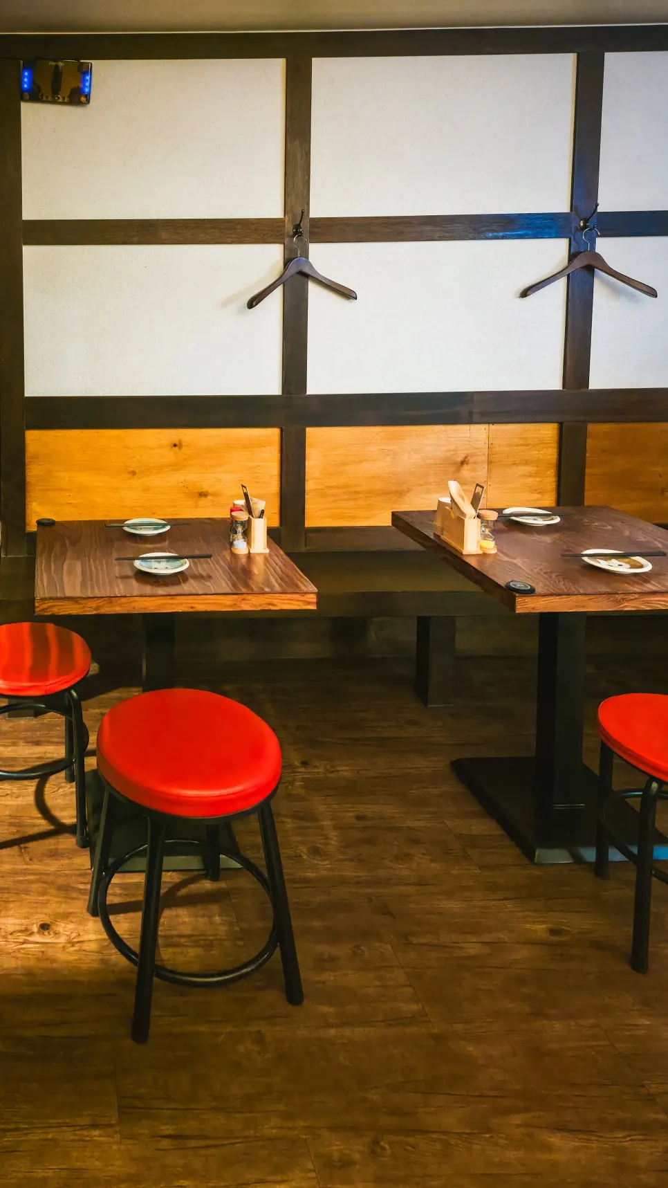 Japanese-style horigotatsu room where shoes come off