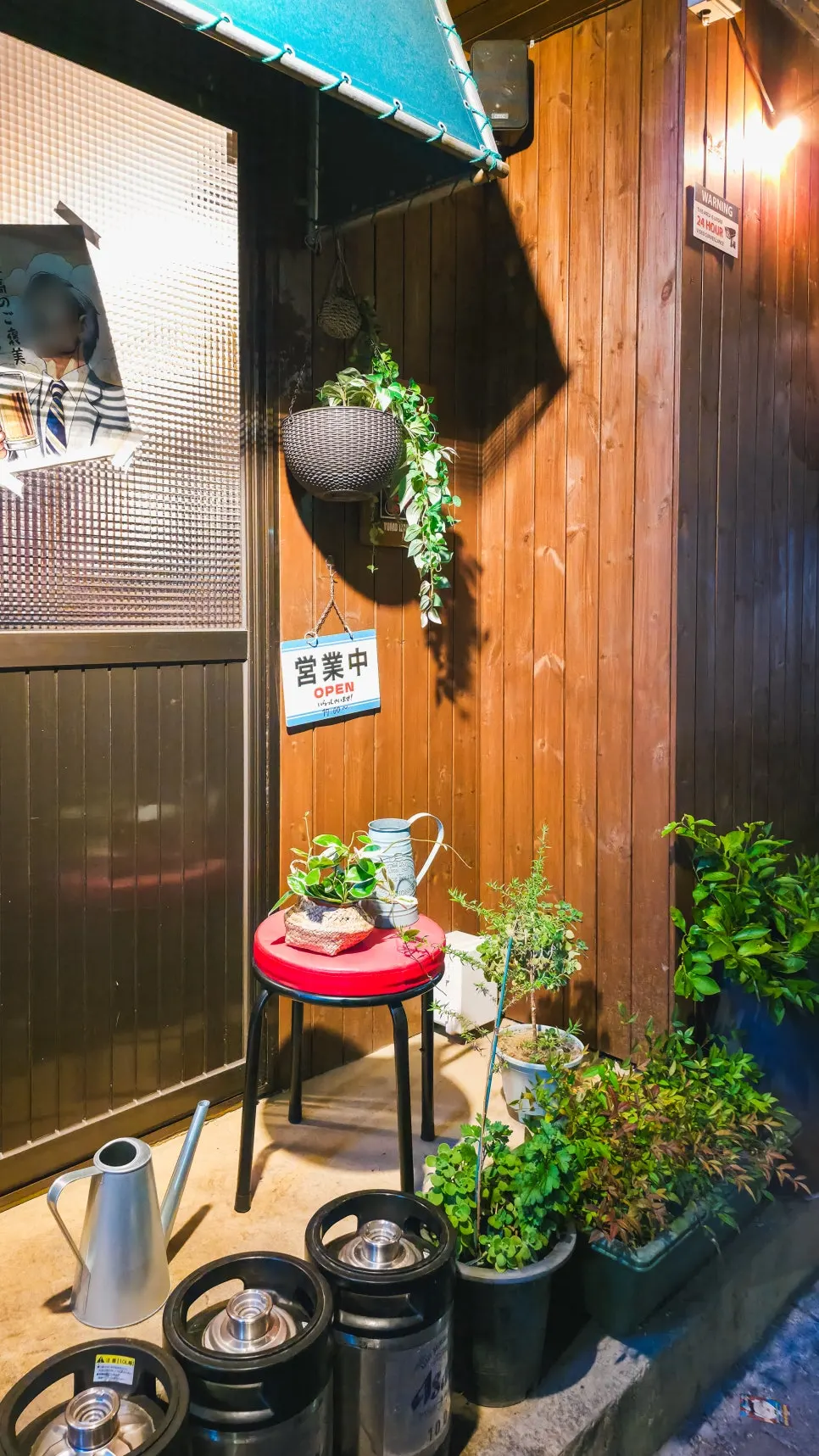 Yomo's warmly lit interior overview