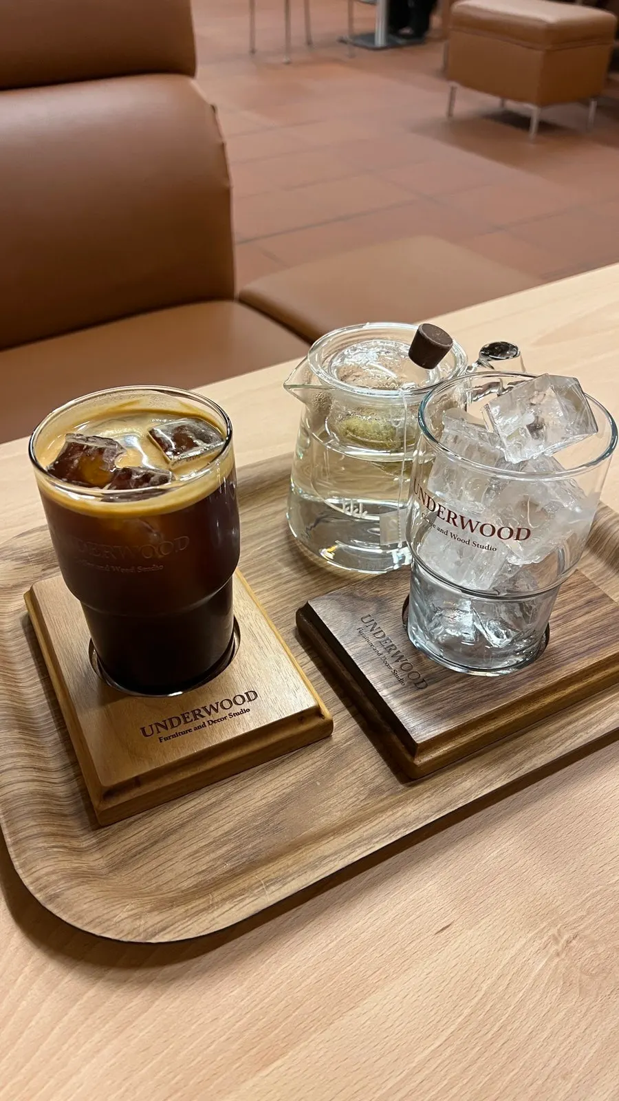 Americano at Underwood café in Pohang