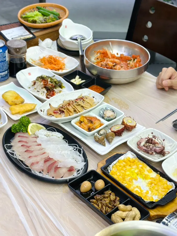 박달대게세트 기본 상차림