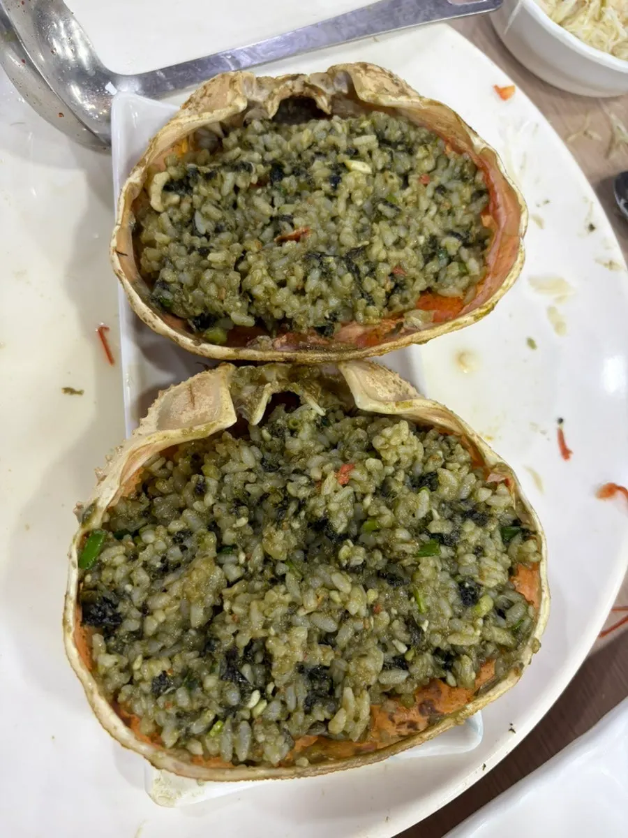 오동통한 찐 새우