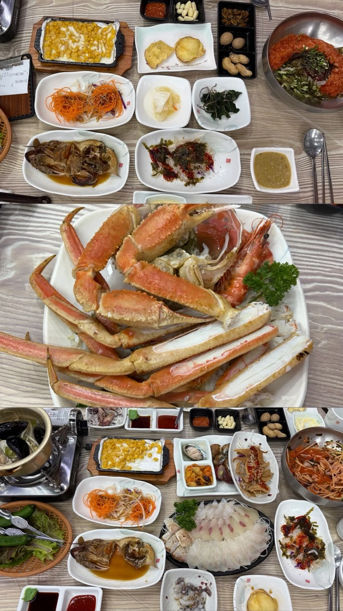 Visit to eat snow crab at Pohang Jukdo Market