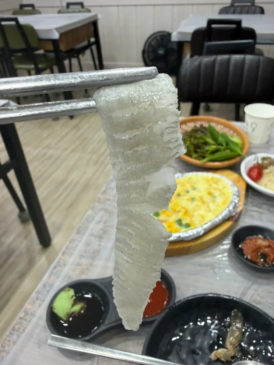 고소한 광어 지느러미 부위