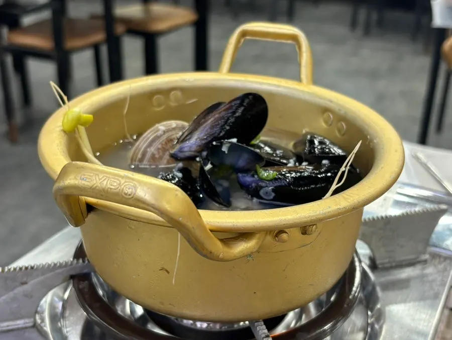 Assorted seafood plate with sea squirt, sea cucumber and abalone