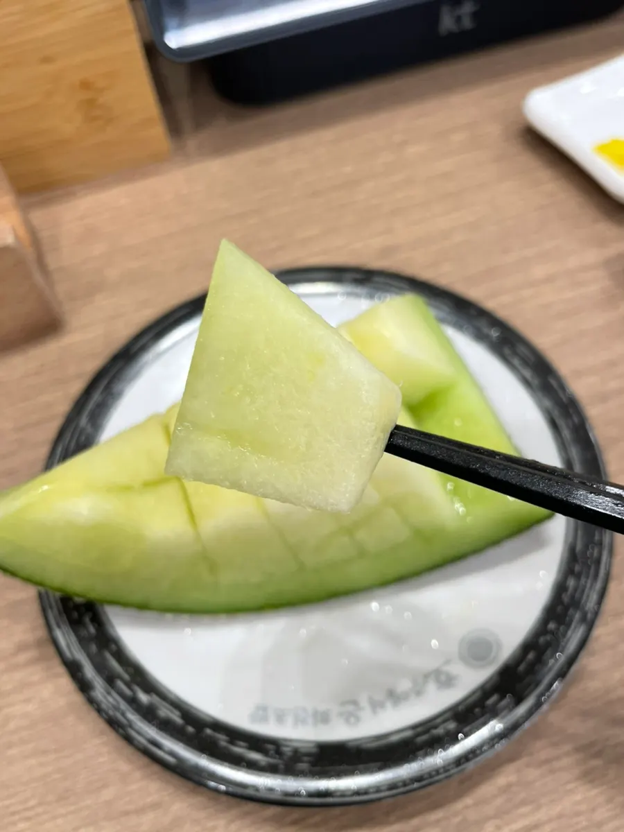 Sweet melon dessert