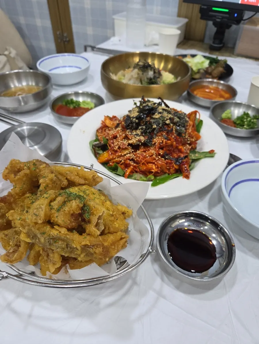 Extra-crisp fried squid