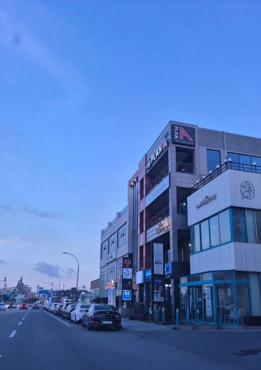 View near Songdo Beach in Pohang